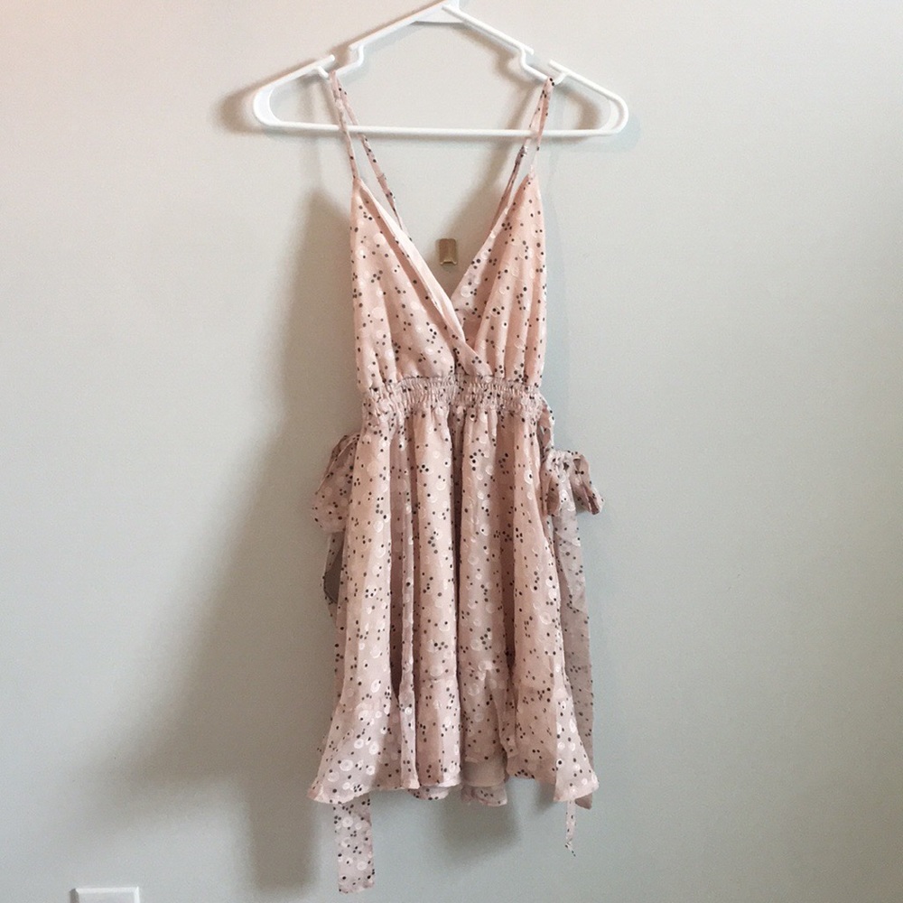 Showpo Pink Ruffle dress